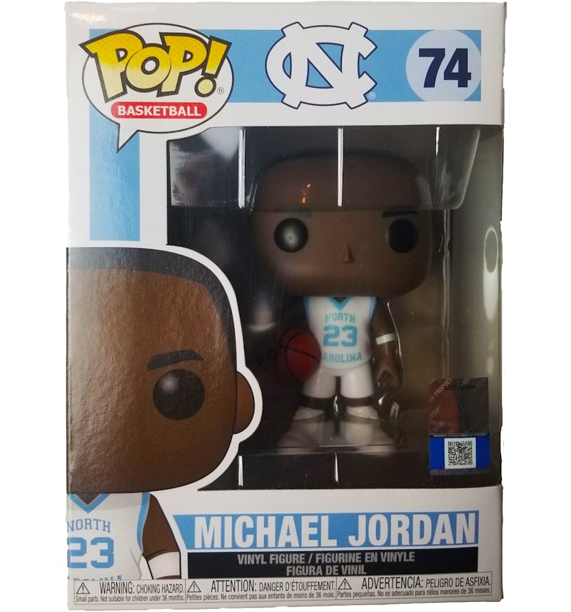 Funko Pop! Basketball Michael Jordan North Carolina Jersey Figure