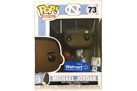 Funko Pop! Basketball Michael Jordan UNC Home Jersey Walmart