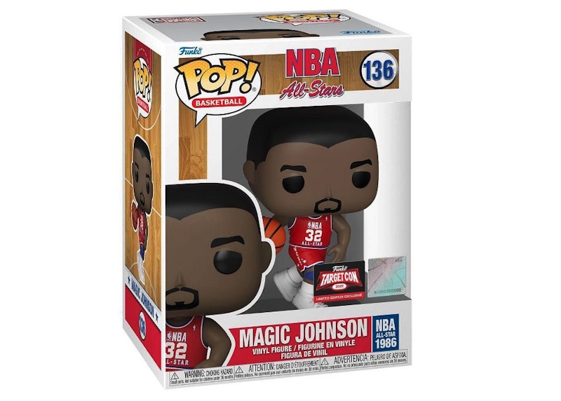 Funko Pop! Basketball NBA All-Stars Magic Johnson Target Con 2022