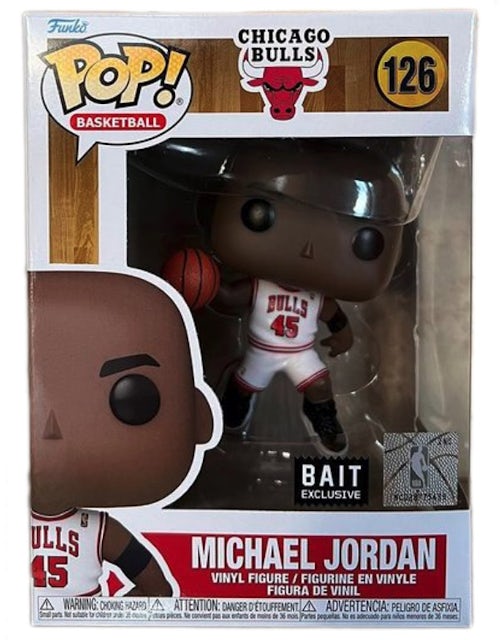 Funko POP! NBA: Michael Jordan Bulls White Warmup (Target Exclusive) 