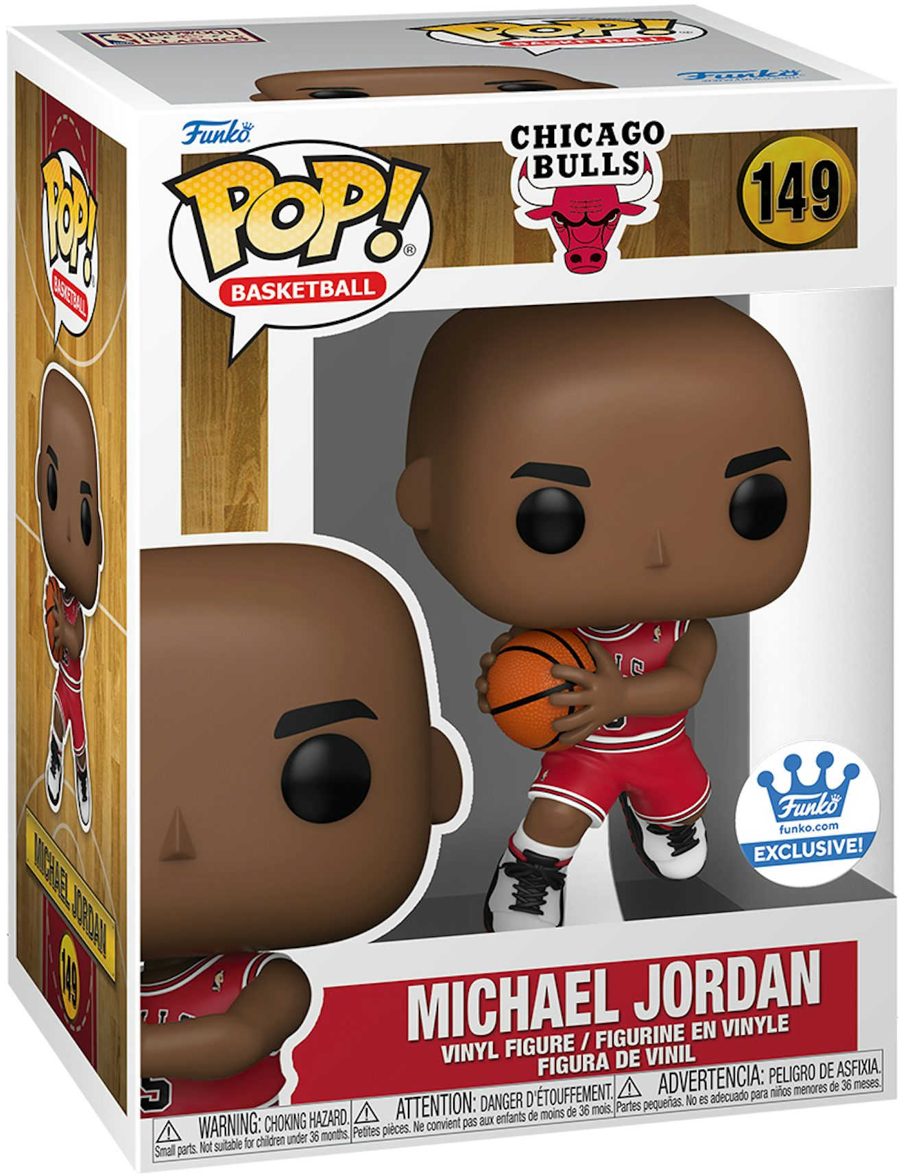  FUNKO POP Michael Jordan All-Star Uniform #100 FUNKO Shop  Exclusive : Toys & Games