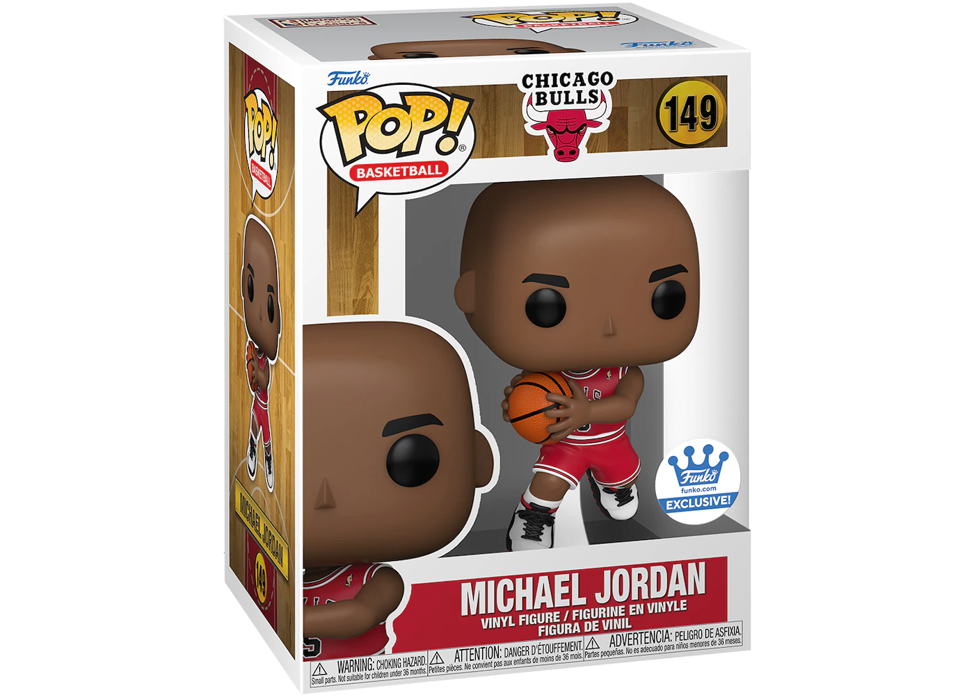 Funko Basketball Chicago Bulls Michael Jordan Funko Shop Exclusive Figure #149 - ES
