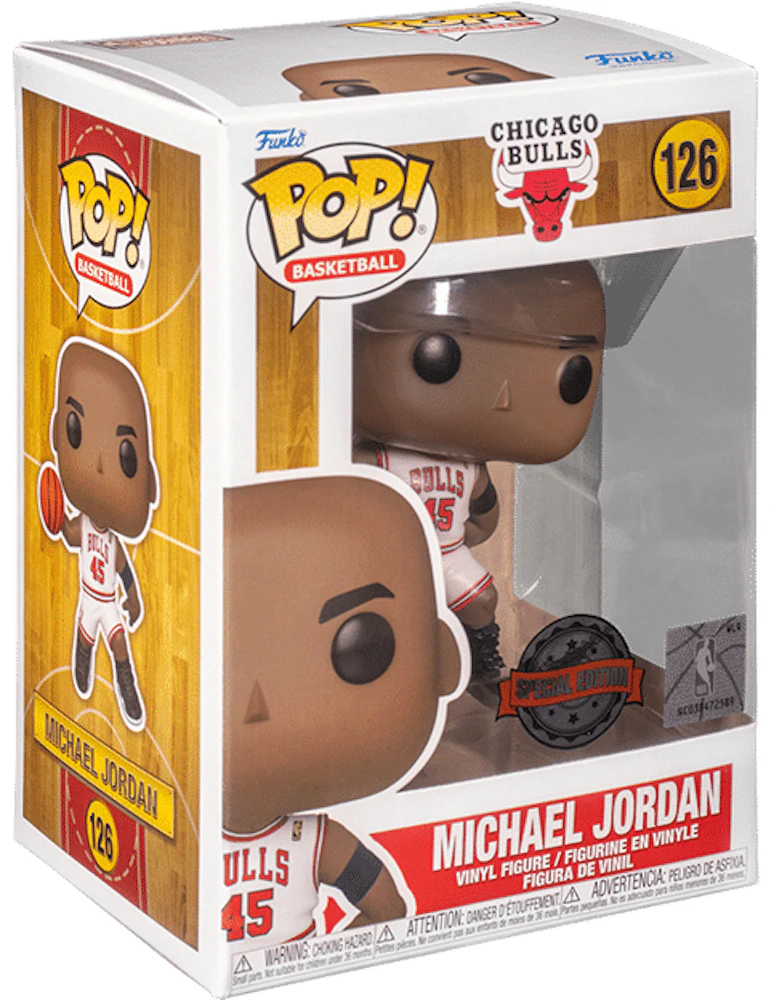 Funko NBA Bulls Pop! Basketball Michael Jordan 10 Inch Vinyl