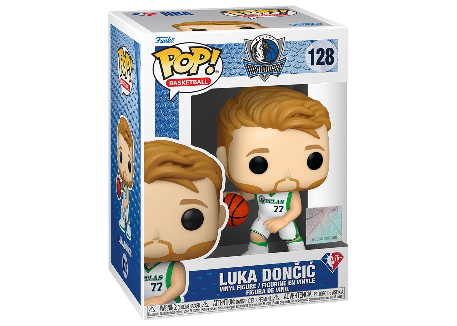 Funko Pop! Basketball NBA Dallas Mavericks Luka Doncic (City