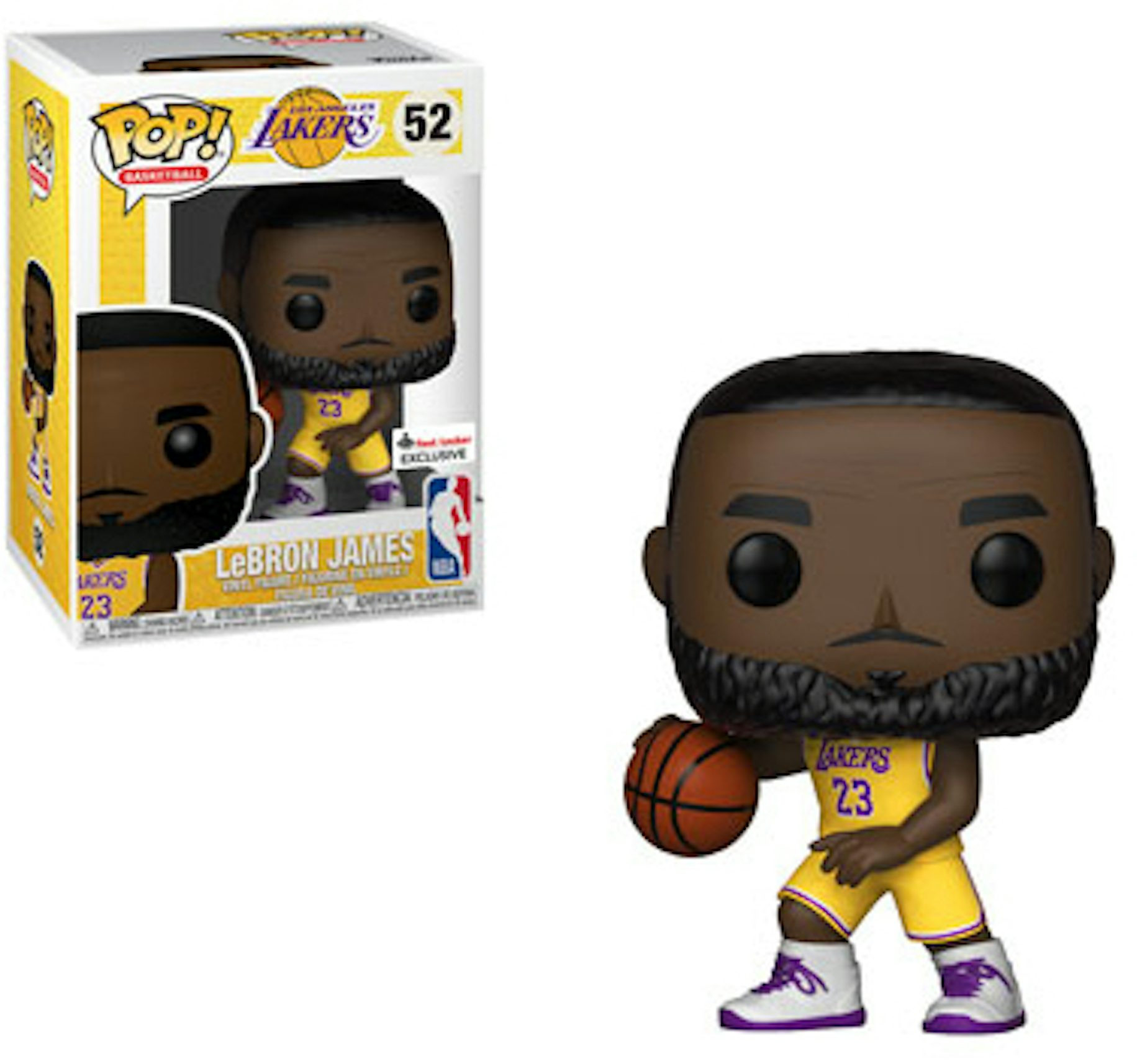 Funko Pop Sports : NBA Kobe Bryant #24 Yellow Jersey Vinyl Figure