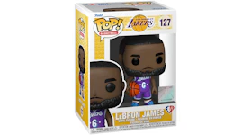 Funko Pop! Basketball NBA Los Angeles Lakers LeBron James (City Edition Jersey) Figure #127