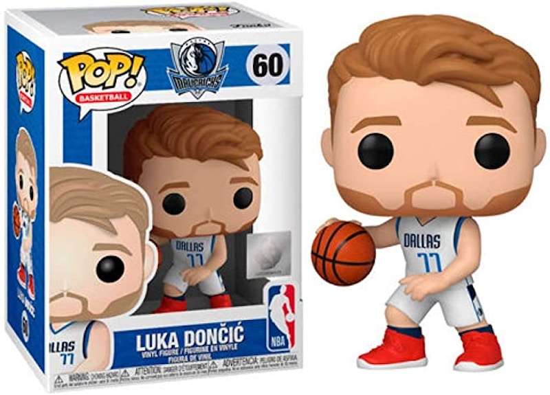 Funko Pop! Basketball NBA Luka Doncic (White Jersey) Figure #60 - US