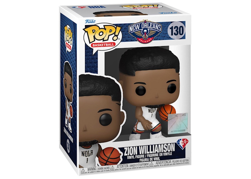 Funko Pop! Basketball NBA New Orleans Pelicans Zion Williamson (City Edition Jersey) Figure #130
