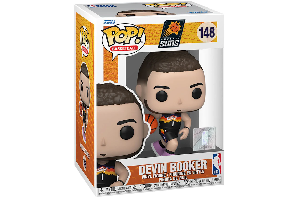 Funko Pop! Basketball NBA Phoenix Suns Devin Booker (2021-22 City Edition Jersey) Figure #148
