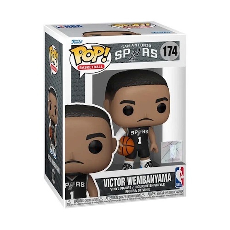 Funko Pop! Basketball: Spurs Victor Wembanyama Figure #174