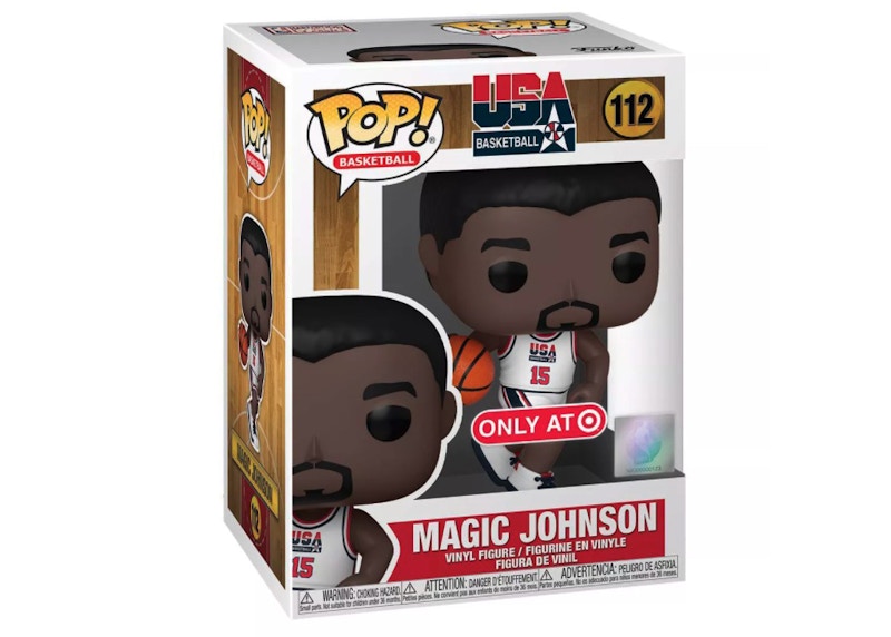 Funko Pop! Basketball USA Basketball Magic Johnson Target Exclusive