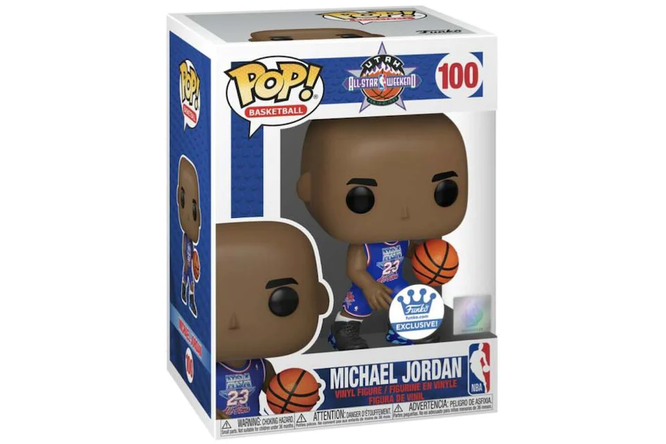 Funko Pop! Basketball Utah All-Star Weekend Michael Jordan Funko Exclusive Figure #100
