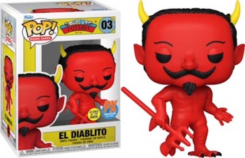Funko Pop! Board Games: Loteria El Diablito (Glow) Figure #3