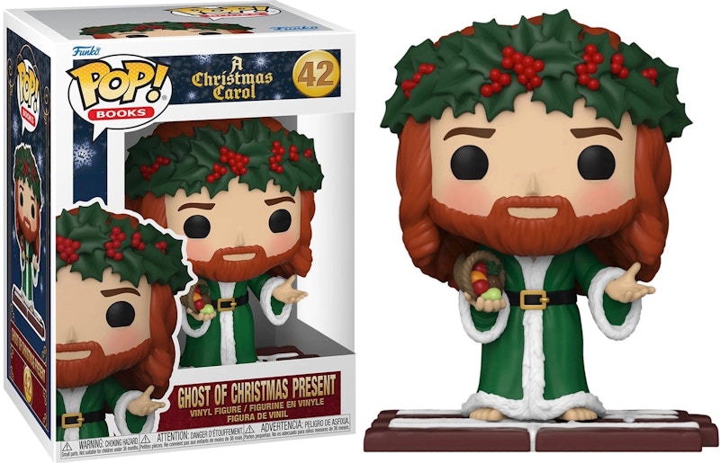 Funko Pop! Books: Christmas Carol Ghost of Christmas Present Figure #42
