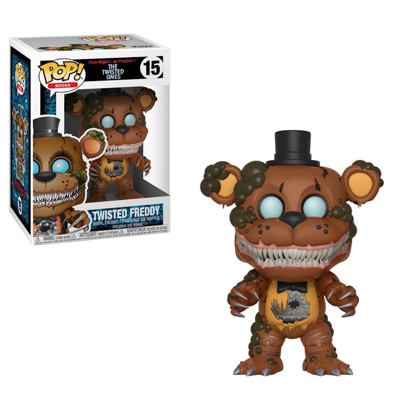 Funko Pop! Books: Five Nights At Freddy's The Twisted Ones Twisted Freddy Figure #15