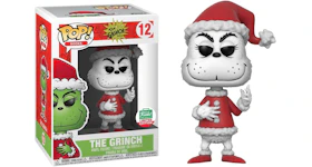 Funko Pop! Books The Grinch The Grinch (Black/White) 12 Days of Christmas Funko Shop Exclusive Figure #12