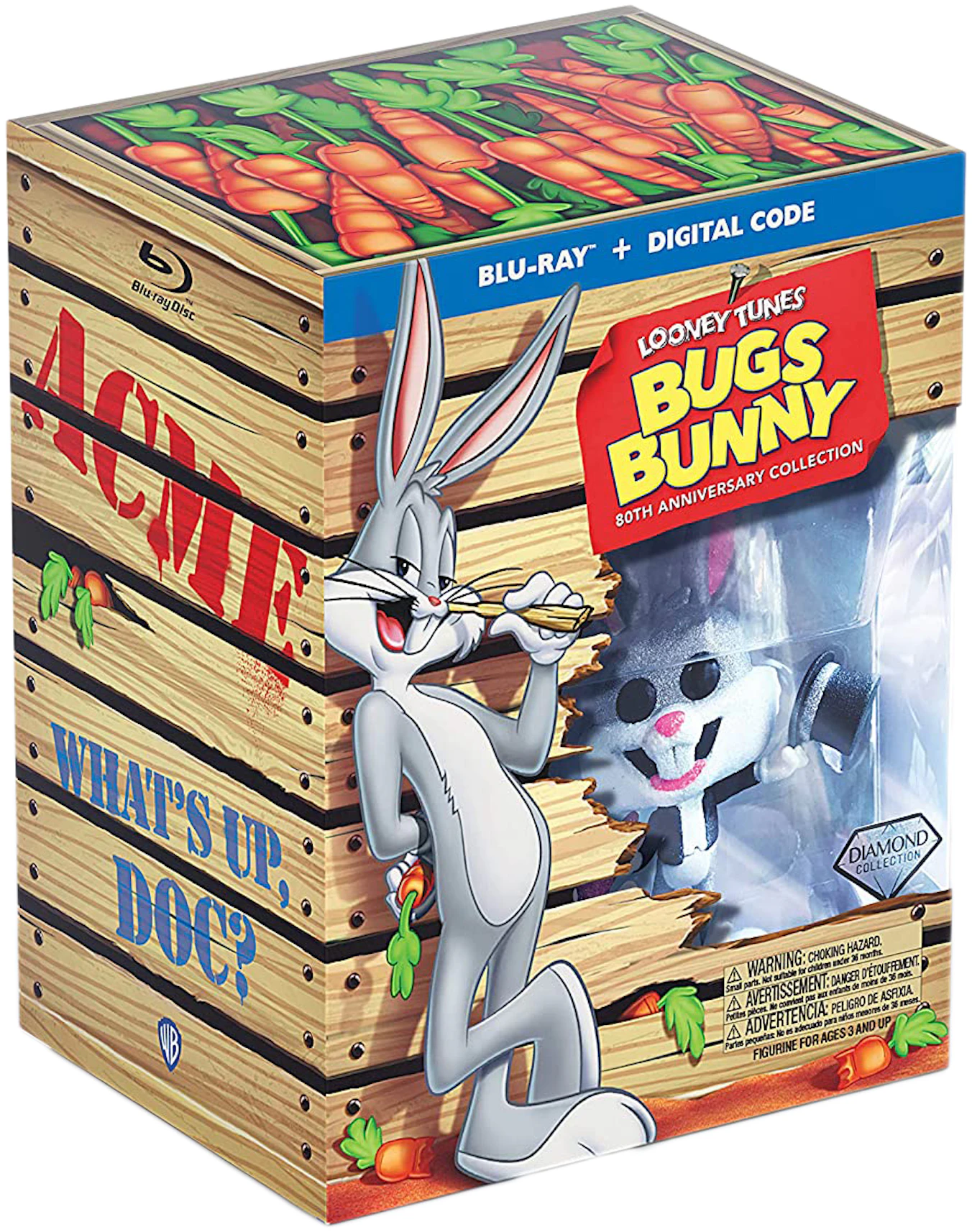 Funko Pop! Bugs Bunny 80th Anniversary Collection With Blu-ray Bundle -  SS21 - US