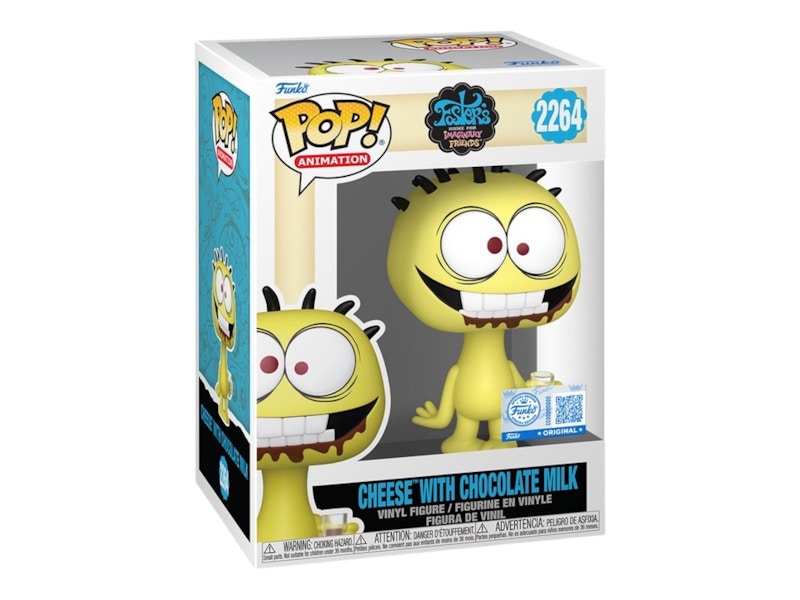 Funko Pop! Animation Foster’s Home for Imaginary Friends Cheese with Chocolate Milk Figure #2264