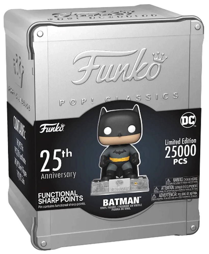 Funko Pop! Classics DC Comics Batman 25th Anniversary Exclusive Figure #01C  - US