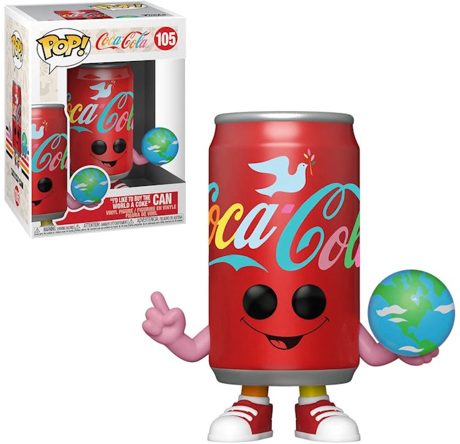 Funko POP Coca-Cola I'd Like To Buy the World a Coke Can Figure Toy  Collectible