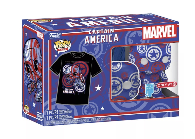 funko pop captain america shirt