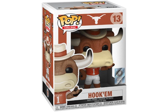 Funko Pop! College Texas Longhorns Hook'Em Figure #13