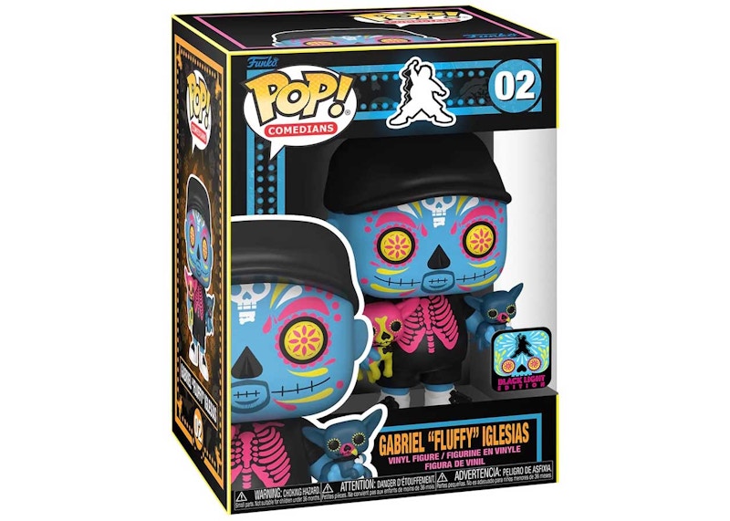 Funko Pop! Comedians Gabriel (Fluffy) Iglesias Blacklight Edition