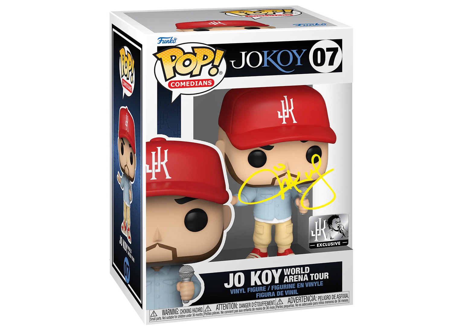 Funko Pop! Comedians Jo Koy World Arena Tour (Signed) Exclusive Figure #07  - JP