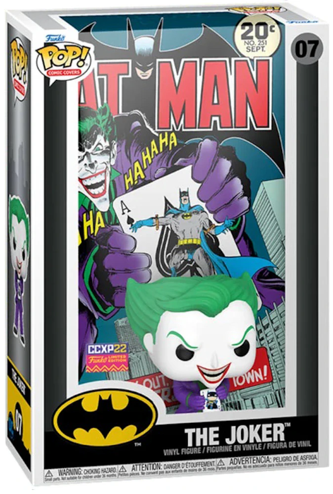 Funko Pop! Comic Covers Batman The Joker 2022 CCXP Exclusive Figure #07 - US