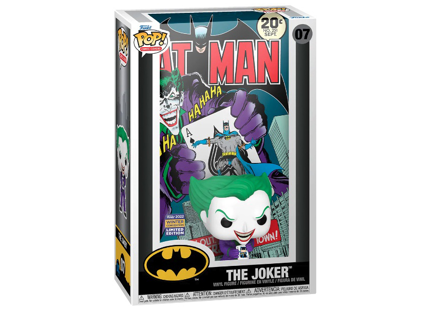 Funko Pop! Comic Covers Batman The Joker 2022 CCXP Exclusive 