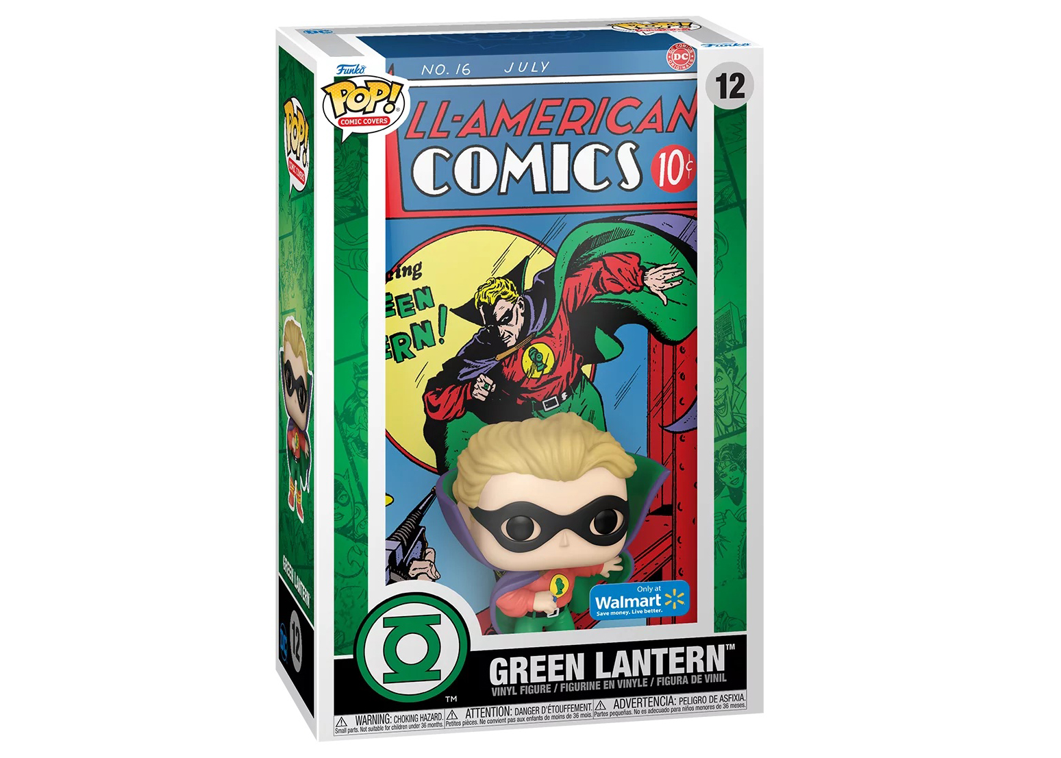 Funko Pop! Comic Covers DC Comics Green Lantern Walmart Exclusive