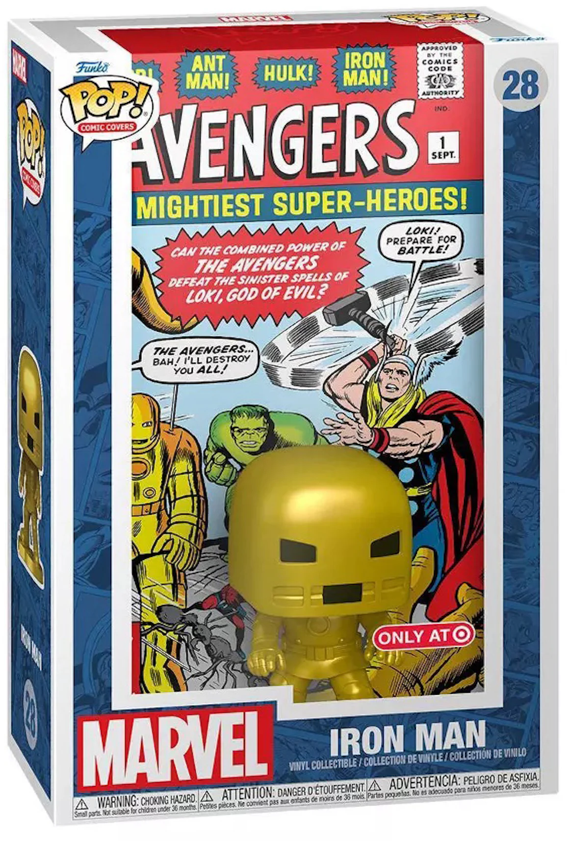 Comprar Marvel Holiday Figura Funko POP! Iron Man w/Bag 9 cm - Mil Comics:  Tienda de cómics y figuras Marvel, DC Comics, Star Wars, Tintín