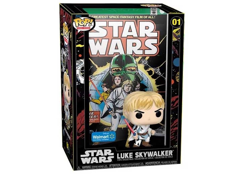 Funko Pop! Comic Covers Star Wars Luke Skywalker Walmart Exclusive