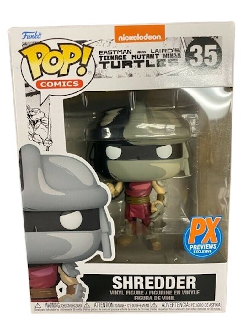 Funko Pop! Comics: Eastman & Laird's Teenage Mutant Ninja Turtles Shredder (PX Previews) Figure #35