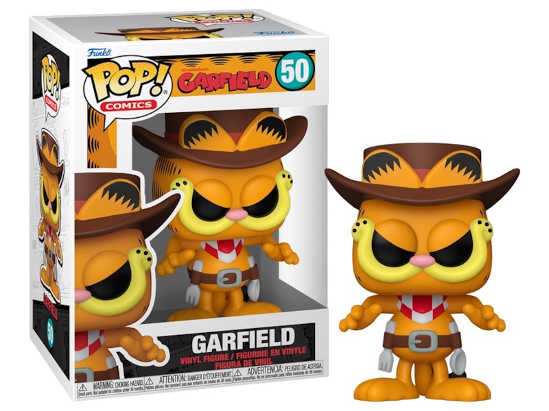 Funko Pop! Comics: Garfield (Cowboy) Figure #50