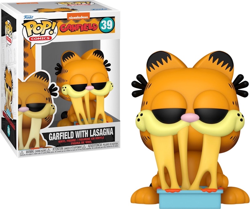 Funko Pop! Comics: Garfield with Lasagna Figure #39