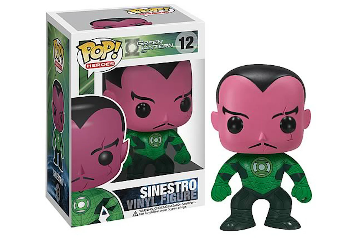 Funko Pop! DC Green Lantern Sinestro Figure #12