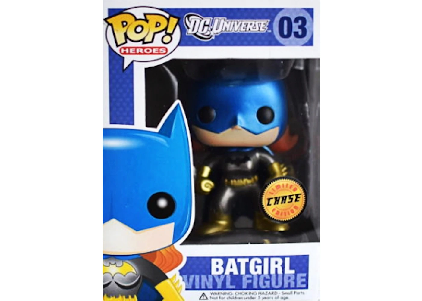 recuperación Dar una vuelta paz Funko Pop! DC Universe Batgirl (Chase) (Metallic) Figure #03 - US
