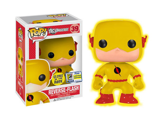 Funko Pop! DC Universe Reverse Flash (Glow) SDCC Figure #39 - US