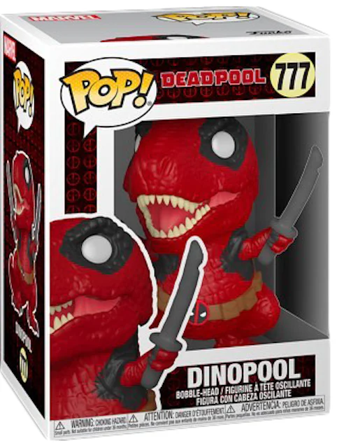 Funko Pop! Deadpool Dinopool Bobble-Head Figure #777 - US