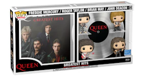 Funko Pop! Deluxe Albums Queen Greatest Hits Freddie Mercury, Roger Taylor, Brian May & John Deacon 2021 Walmart Exclusive Figure #21