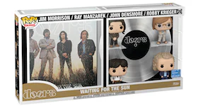 Funko Pop! Deluxe Albums The Doors Waiting For The Sun Jim Morrison, Ray Manzarek, John Densmore & Robby Krieger 2021 Walmart Exclusive Figure #20