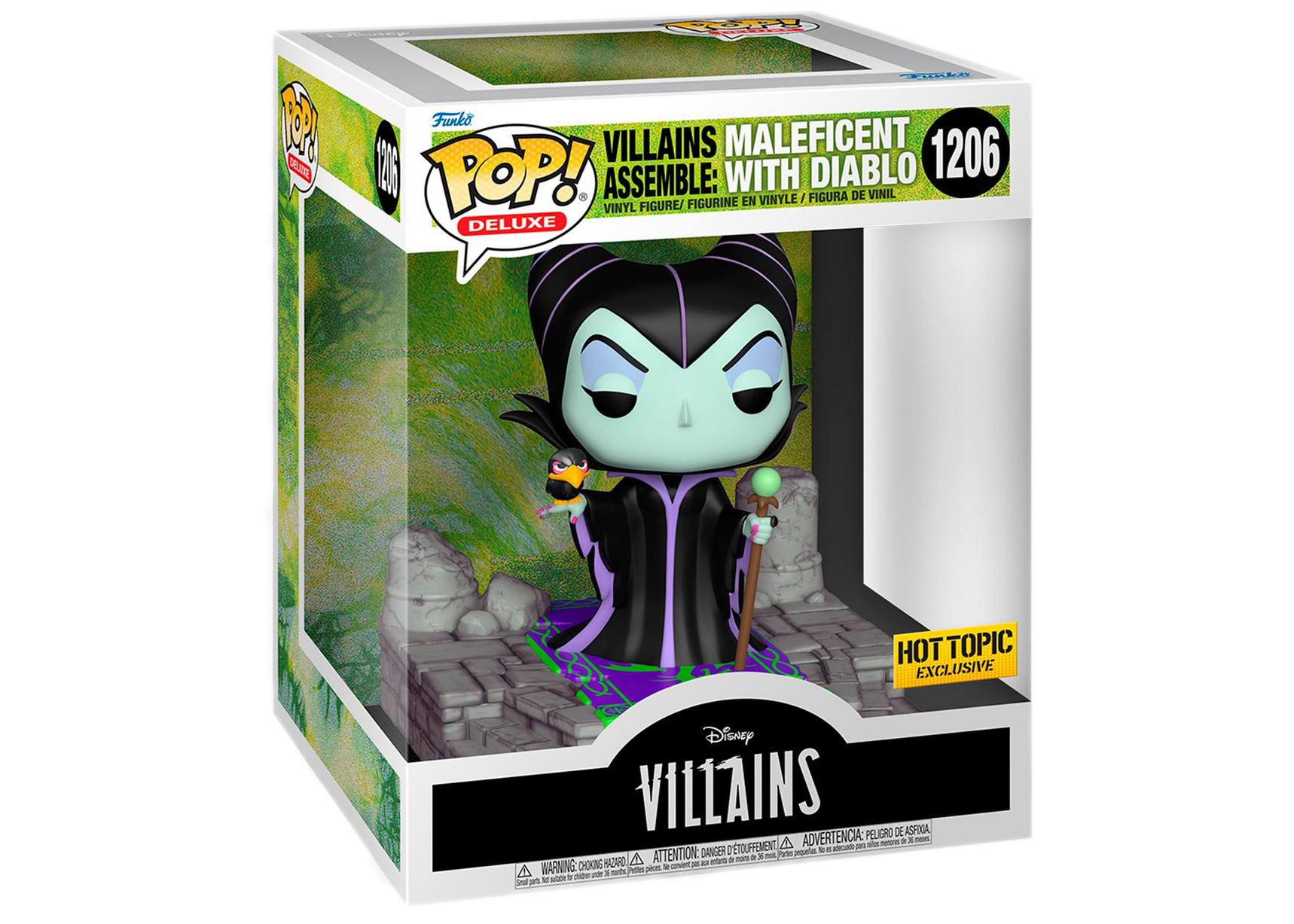 Funko Pop! Deluxe Disney Villains Assemble: Maleficent with Diablo