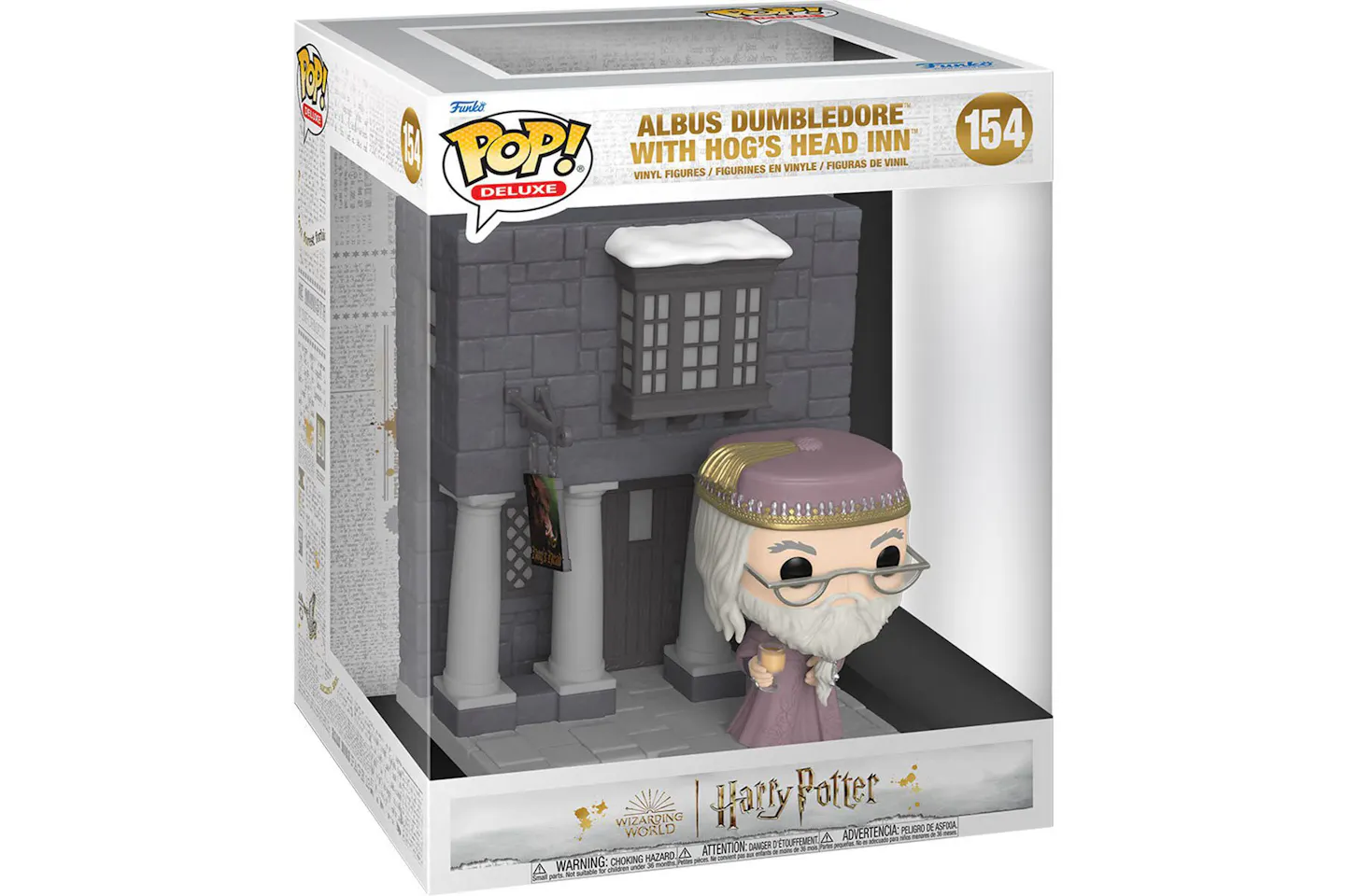 Funko Pop! Deluxe Harry Potter Albus Dumbledore with Hog's Head Inn ...