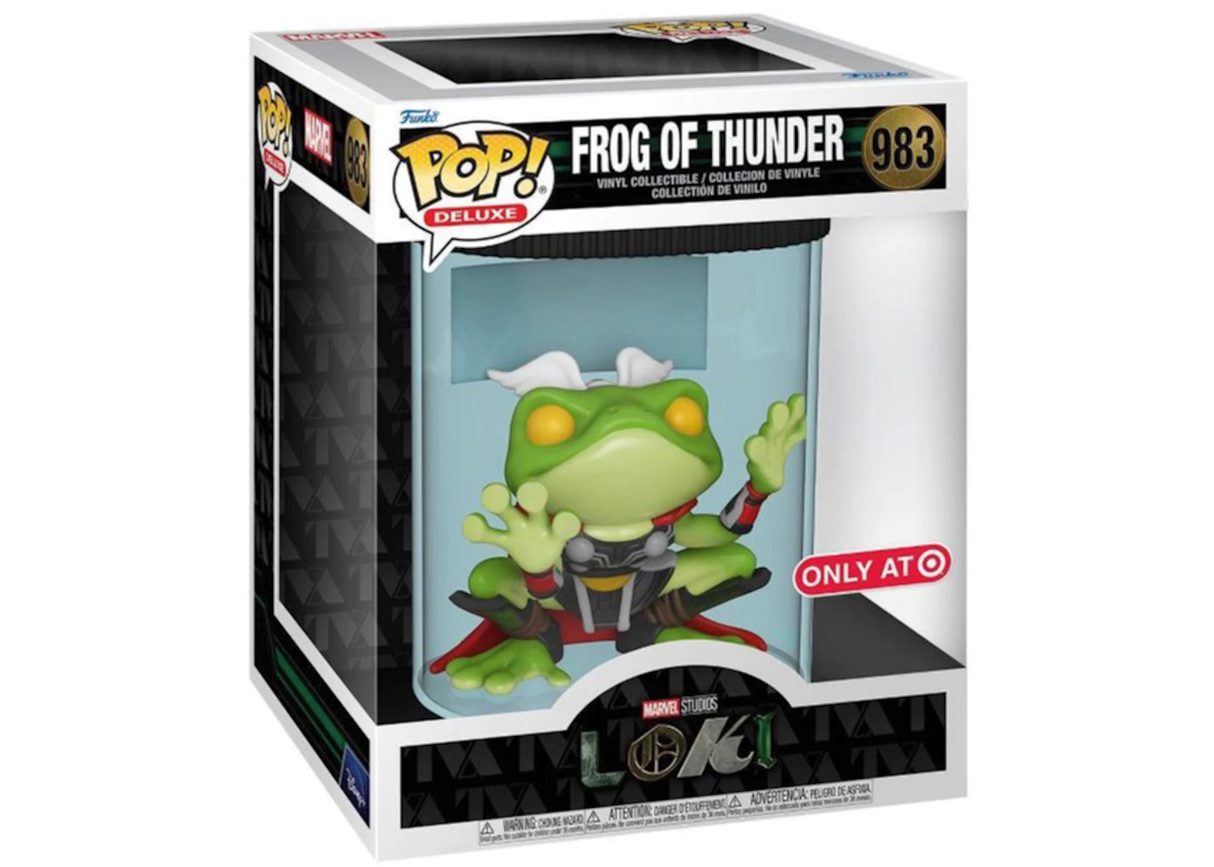 Funko Pop! Marvel Studios Loki Frog of Thunder Exclusive Figure #983 - ES