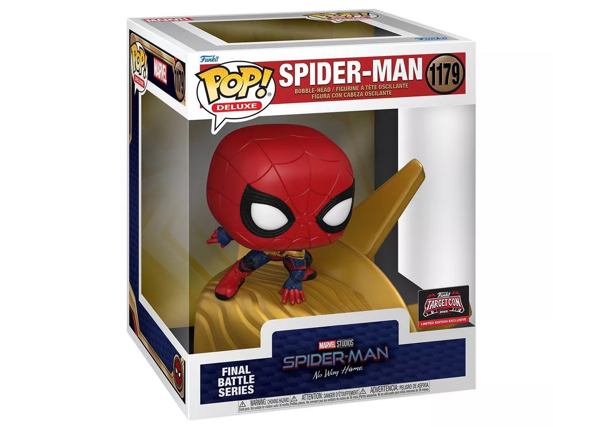 Funko Pop! Deluxe Marvel Studios Spider-Man No Way Home Spider-Man 