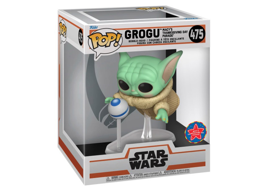 Funko Pop! Deluxe Star Wars Grogu Macy's Thanksgiving Day Parade