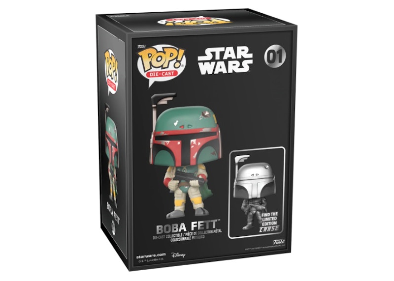 Funko Pop! DieCast Star Wars Boba Fett Funko Shop Chase Exclusive