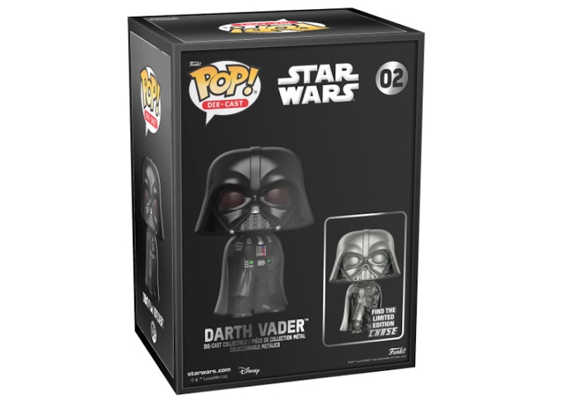 Funko Pop! DieCast Star Wars Darth Vader Funko Shop Chase Exclusive