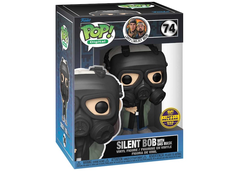 Funko Pop! Digital Jay & Silent Bob (Silent Bob with Gas Mask 